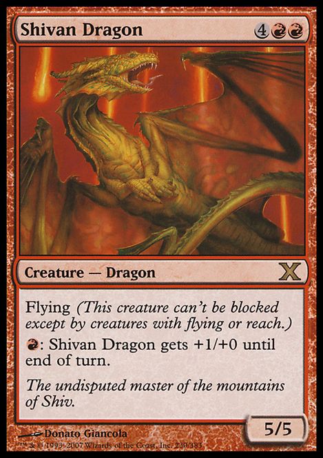 Hovedbilde Shivan Dragon