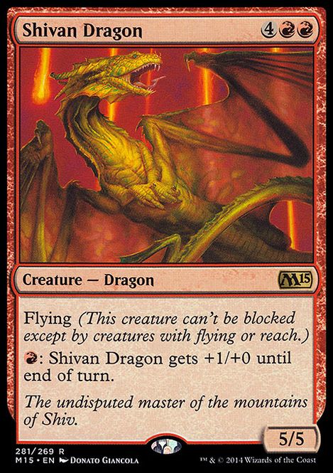 Hovedbilde Shivan Dragon