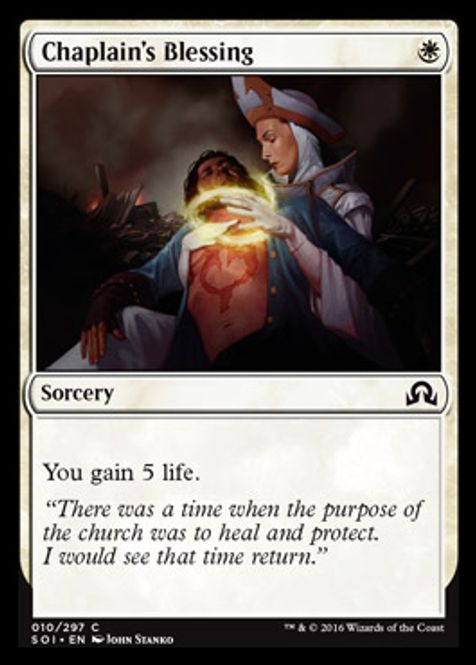 Hovedbilde Chaplain's Blessing