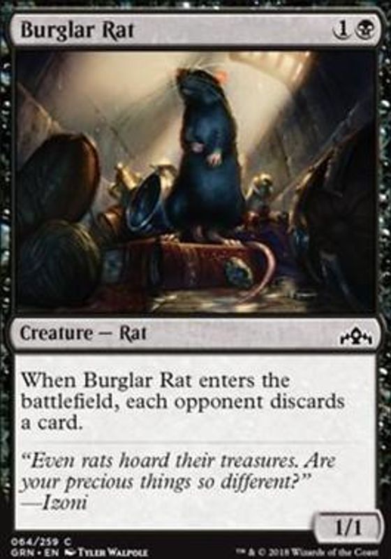 Burglar Rat