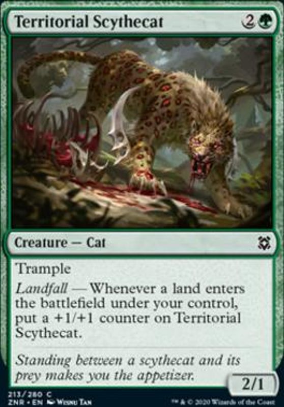 Territorial Scythecat (foil)
