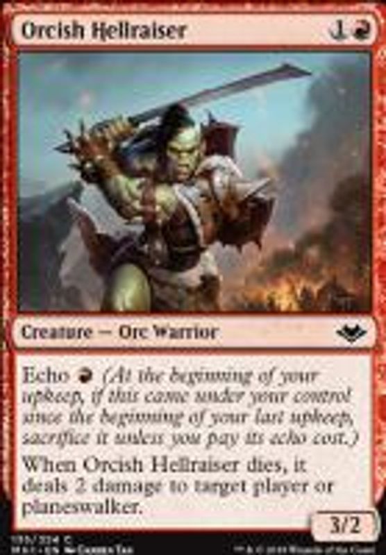 Orcish Hellraiser (foil)