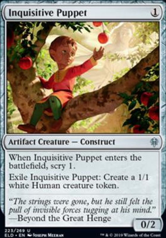 Inquisitive Puppet