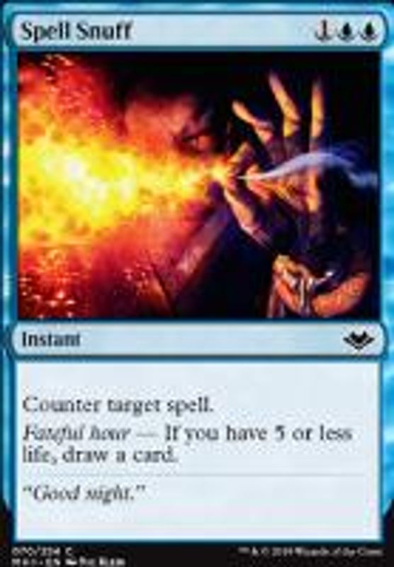 Spell Snuff (foil)