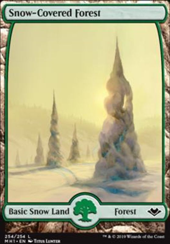 Snow-Covered Forest (foil)