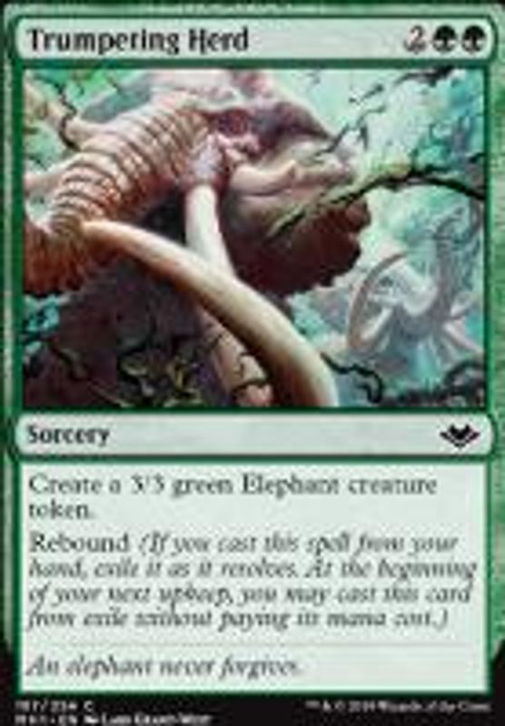 Trumpeting Herd (foil)