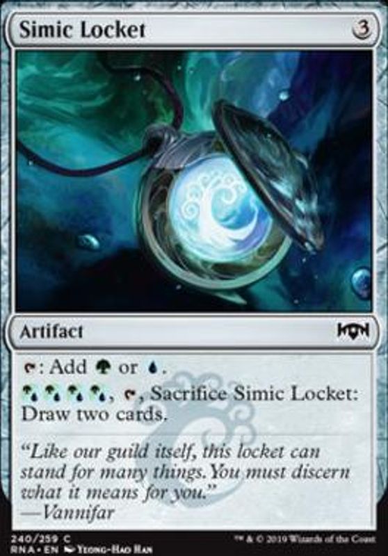 Simic Locket (foil)
