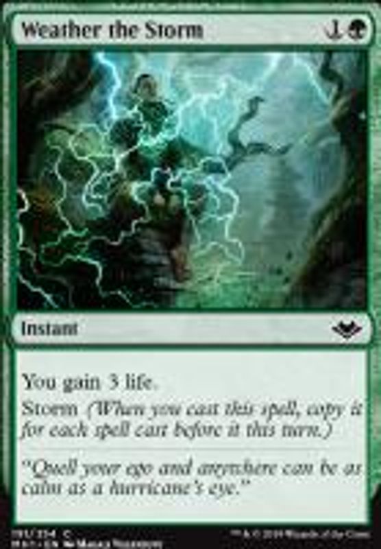 Weather the Storm (foil)