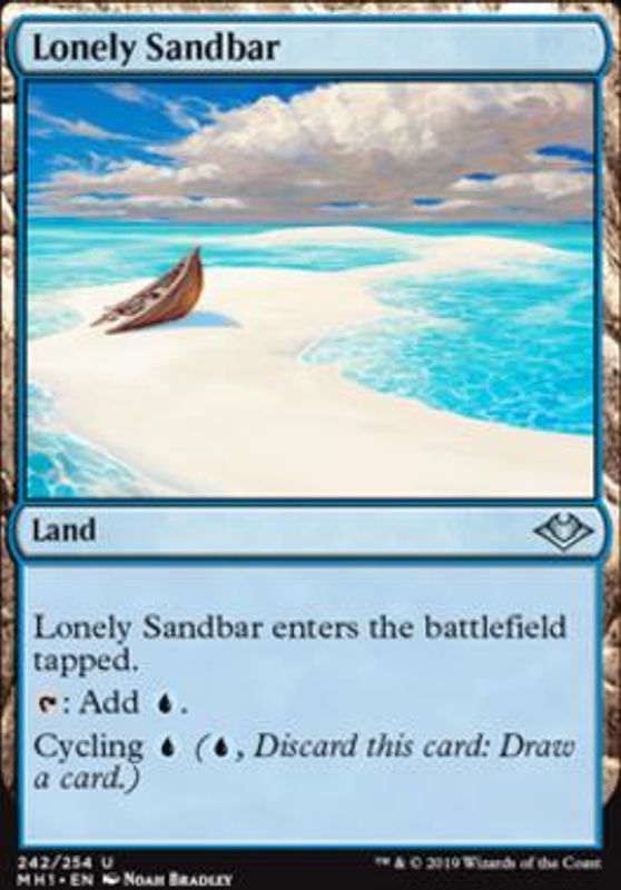 Lonely Sandbar (foil)