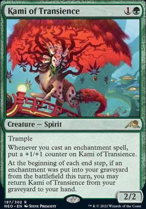 Kami of Transience (foil)