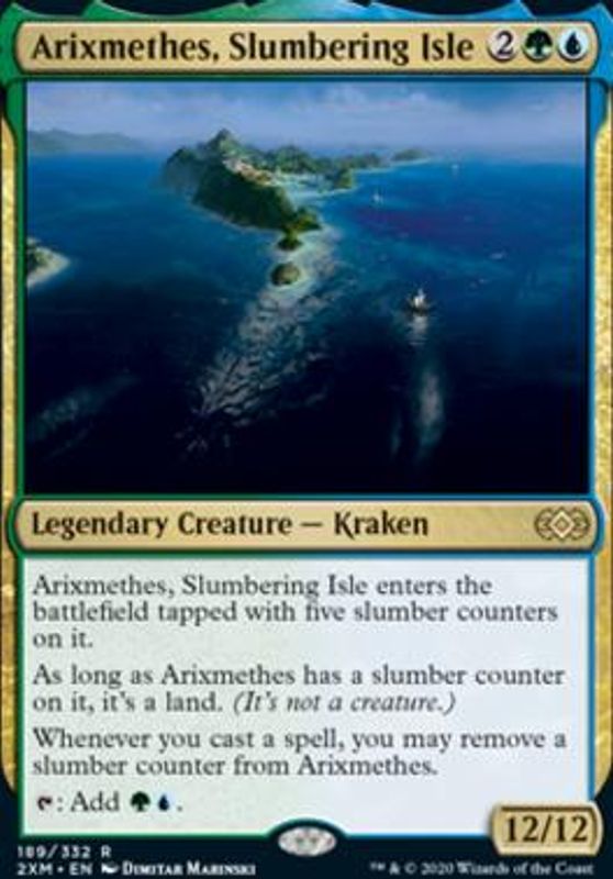 Arixmethes, Slumbering Isle (foil)
