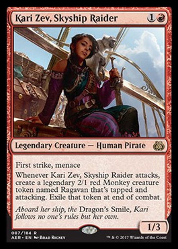 Kari Zev, Skyship Raider (Foil)