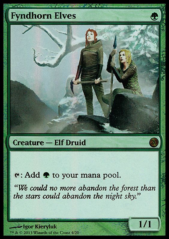 Fyndhorn Elves