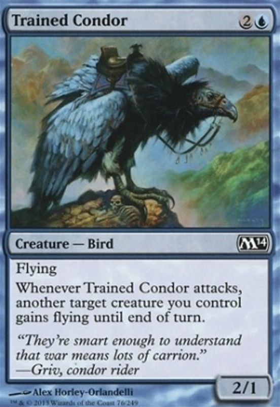 Trained Condor