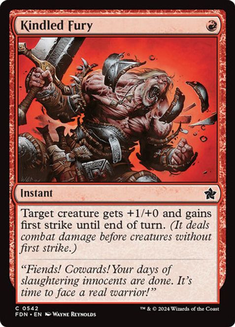 Hovedbilde Kindled Fury (Foil)