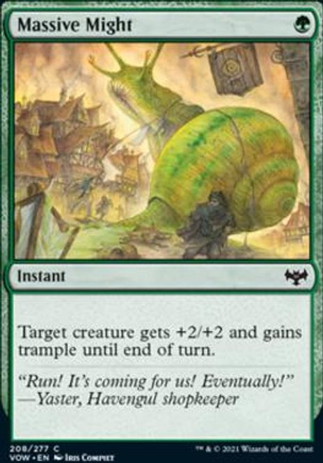 Hovedbilde Massive Might (foil)