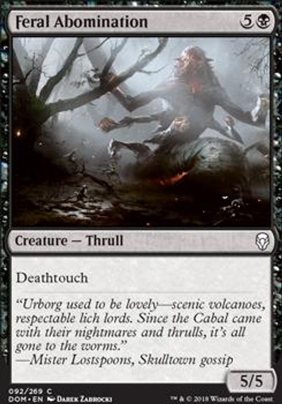 Feral Abonimation