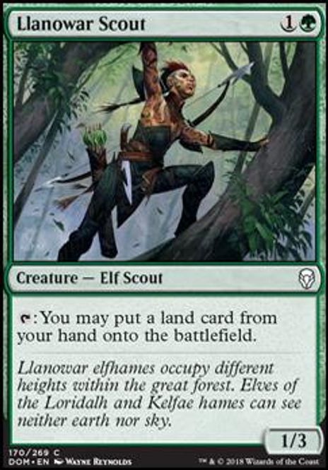 Hovedbilde Llanowar Scout