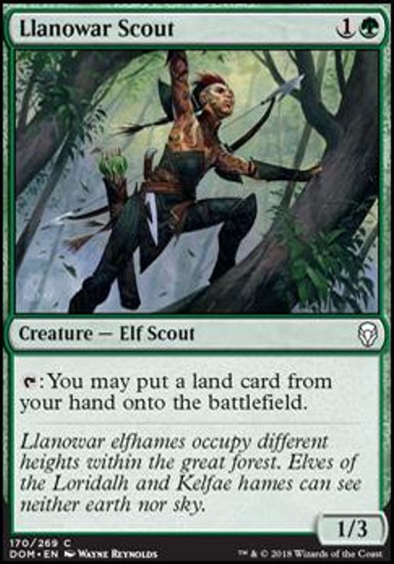 Llanowar Scout