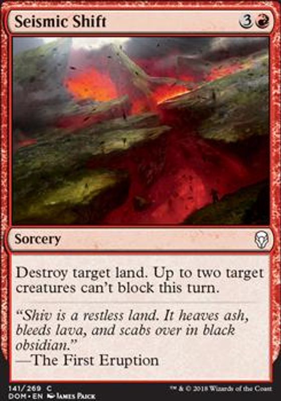 Seismic Shift