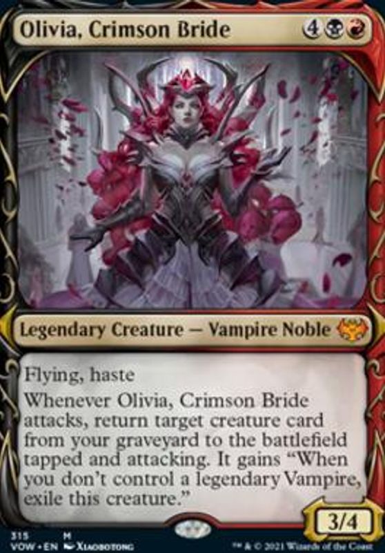 Olivia, Crimson Bride (Showcase) (foil)