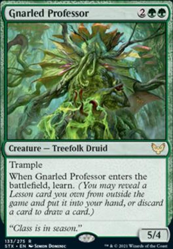 Gnarled Professor (foil)