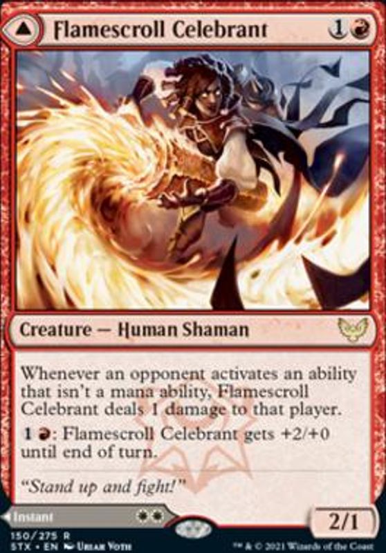 Flamescroll Celebrant