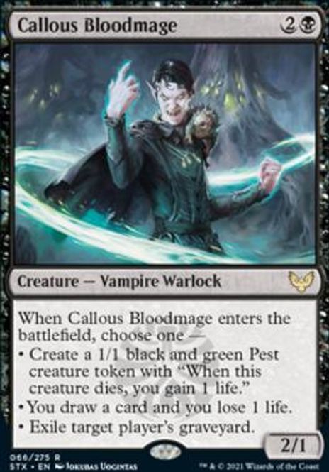 Hovedbilde Callous Bloodmage