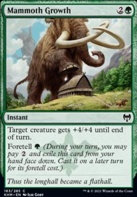 Hovedbilde Mammoth Growth (foil)