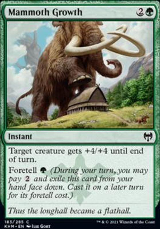 Mammoth Growth (foil)