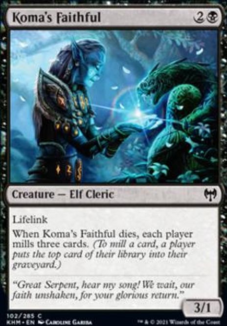 Hovedbilde Koma's Faithful (foil)