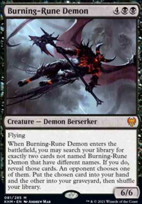 Hovedbilde Burning-Rune Demon