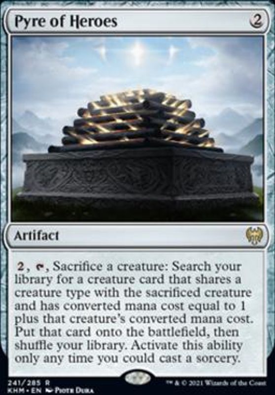 Pyre of Heroes (foil)