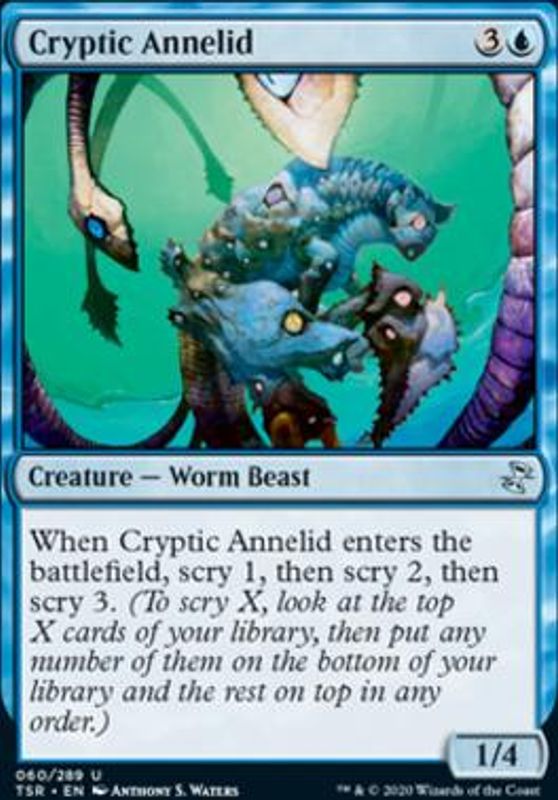 Cryptic Annelid (foil)