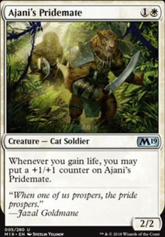 Ajani's Pridemate