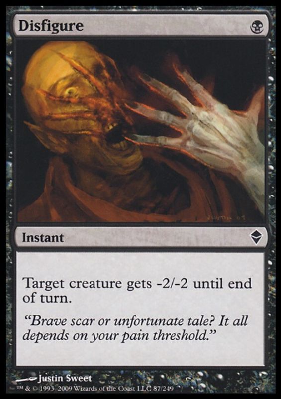 Disfigure