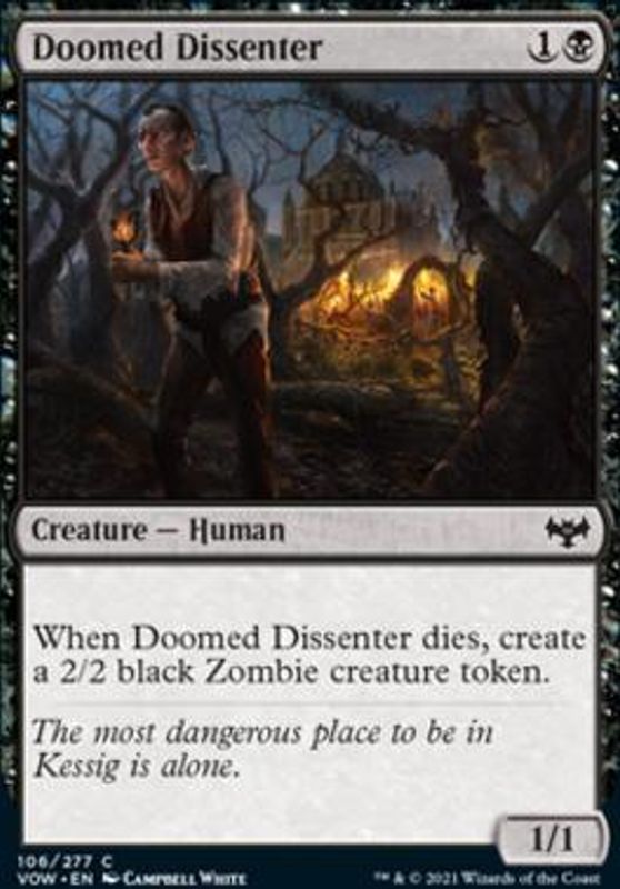 Doomed Dissenter (foil)