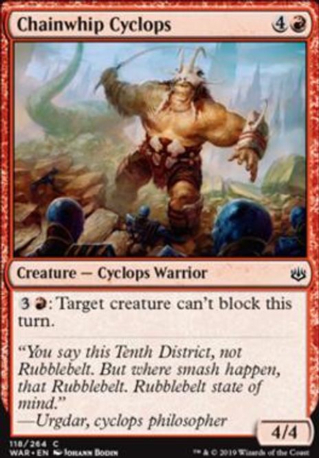 Hovedbilde Chainwhip Cyclops