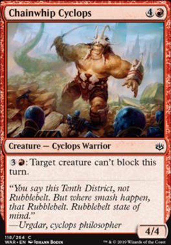Chainwhip Cyclops (foil)