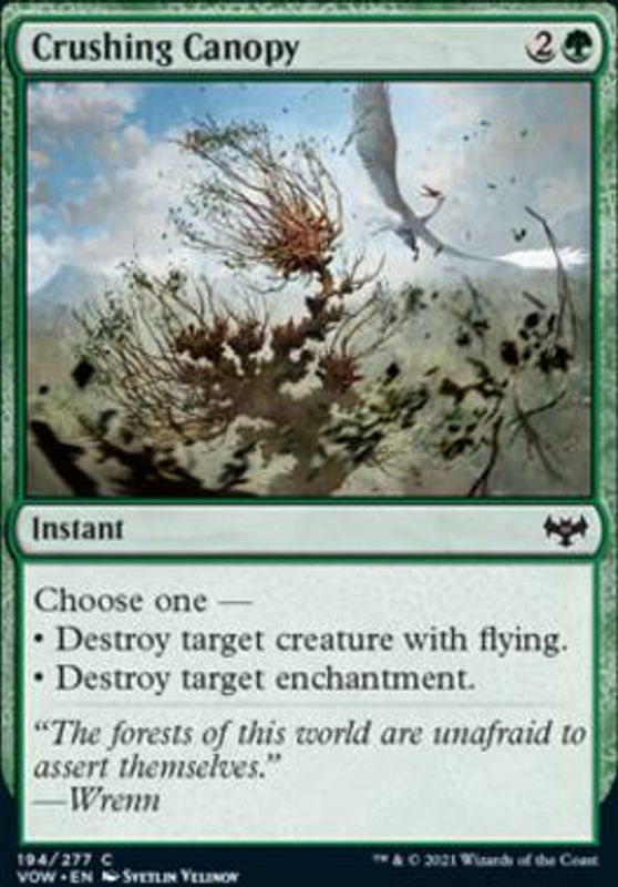 Crushing Canopy (foil)