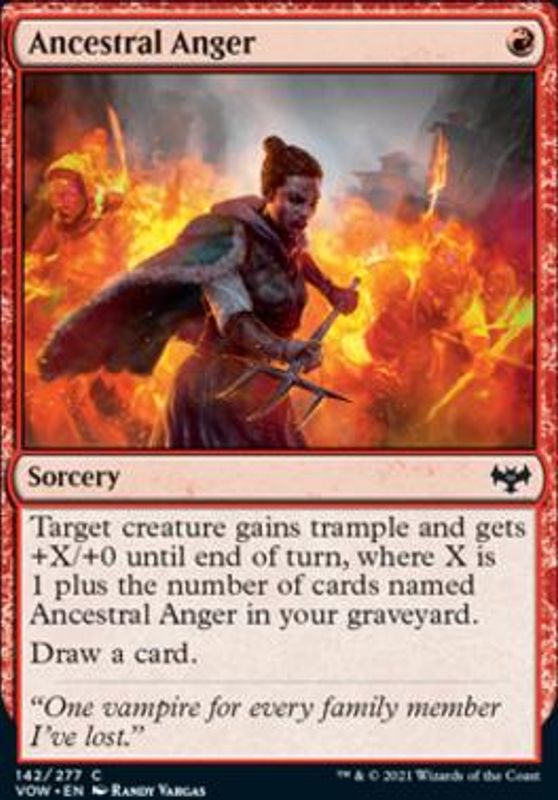 Ancestral Anger (foil)