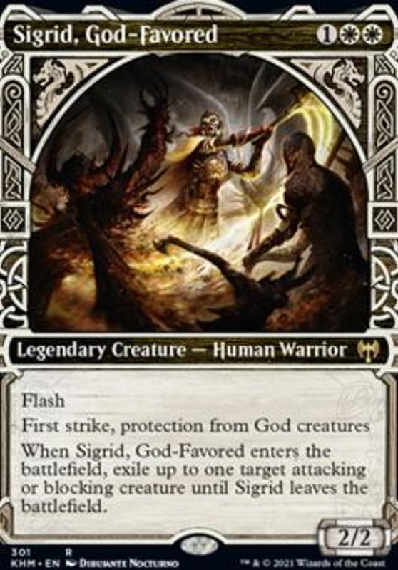 Sigrid, God-Favored (Showcase) (foil)
