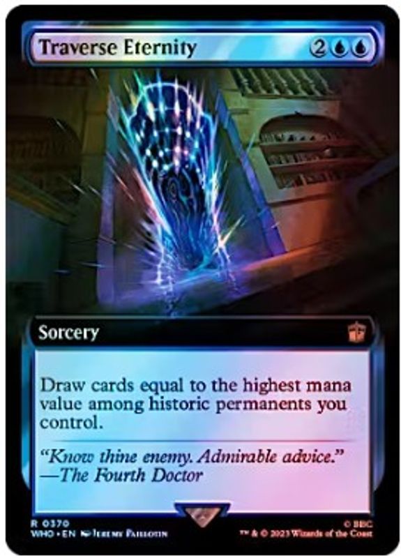 Traverse Eternity (0370 - Extended Art - Foil)