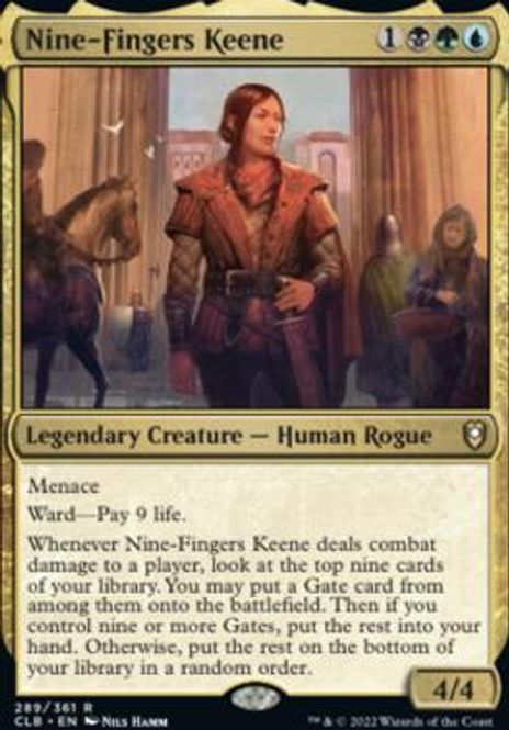 Hovedbilde Nine-Fingers Keene (foil)