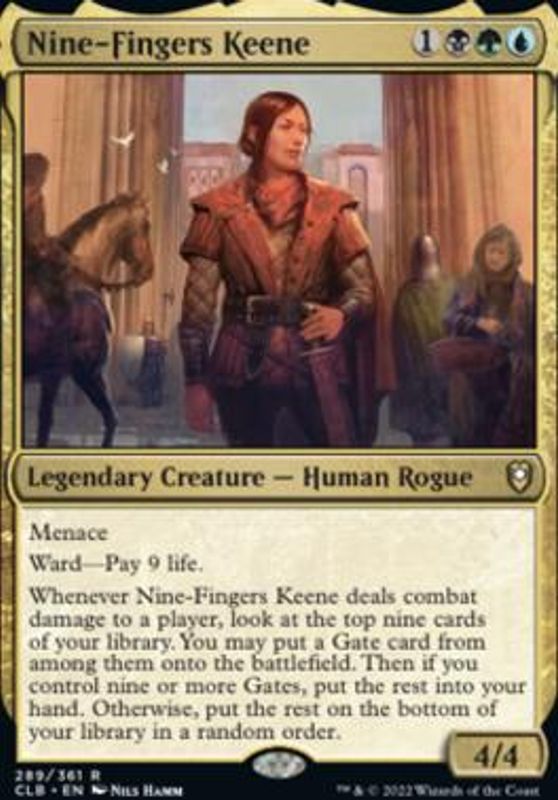 Nine-Fingers Keene (foil)