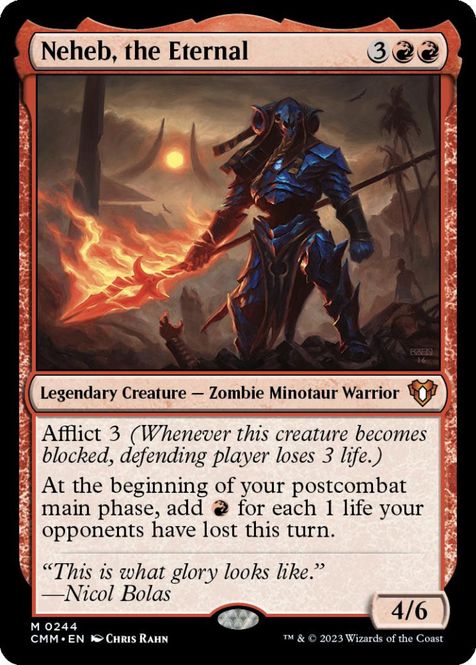 Hovedbilde Neheb, the Eternal (foil)