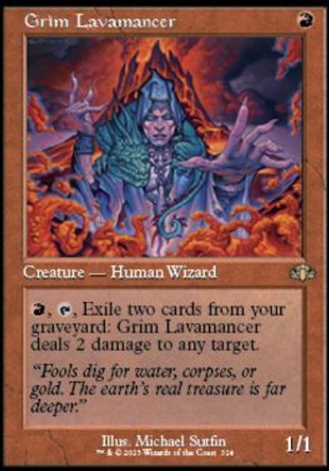 Hovedbilde Grim Lavamancer (Retro Frame) ...