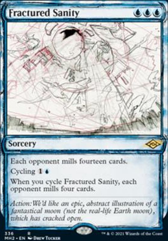 Fractured Sanity (Showcase, Foil)
