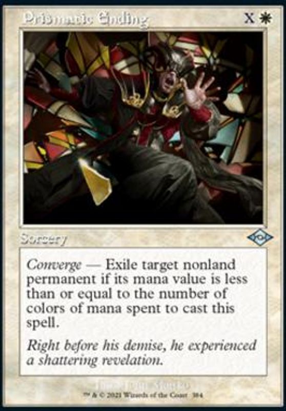 Prismatic Ending (Retro Frame)