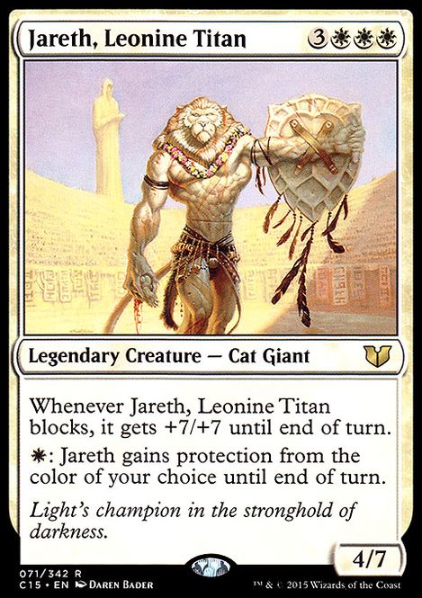 Hovedbilde Jareth, Leonine Titan